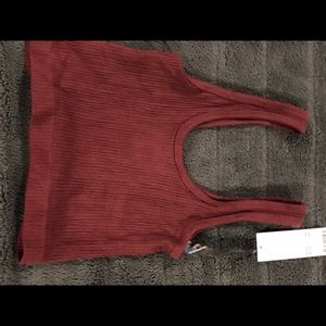 Donated- Maroon crop top